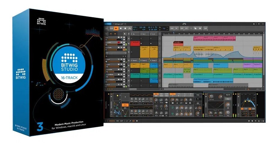 BITWIG/Bitwig Studio 16-TRACK