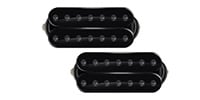 Bare Knuckle Pickups Aftermath 7strings Set Black/Black Pole pieces