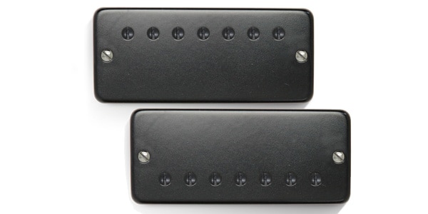 /Nailbomb AlnicoV 7string Set Black Soapbar/Black Screws