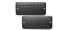 Bare Knuckle Pickups Ragnarok 7strings Set Black Soapbar/Black Pole Pieces