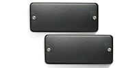 Bare Knuckle Pickups Warpig AlnicoV 7strings Set Black Soapbar/No Holes Cover