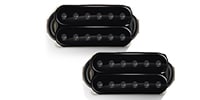 Bare Knuckle Pickups / Aftermath Set Black/Black Screws 53mm