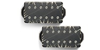 Bare Knuckle Pickups / Aftermath Set Black Battleworn/Nickel Screws 53mm