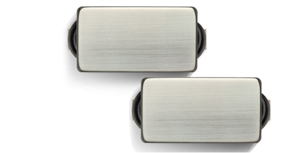 Bare Knuckle Pickups / Aftermath Set Brushed Nickel Cover 50mm