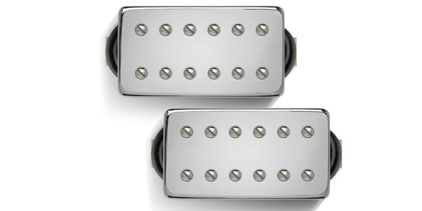 Bare Knuckle Pickups / Aftermath Set Chrome Cover/Nickel Screw 50mm