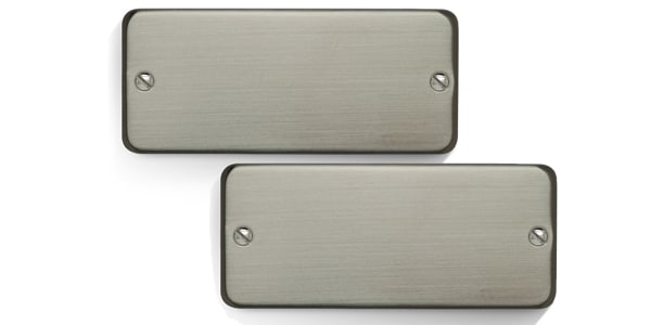 Bare Knuckle Pickups / Aftermath 7-string Set Brushed Nickel Soapbar