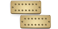 Bare Knuckle Pickups Aftermath 7strings Set Gold Soapbar/Gold Screws