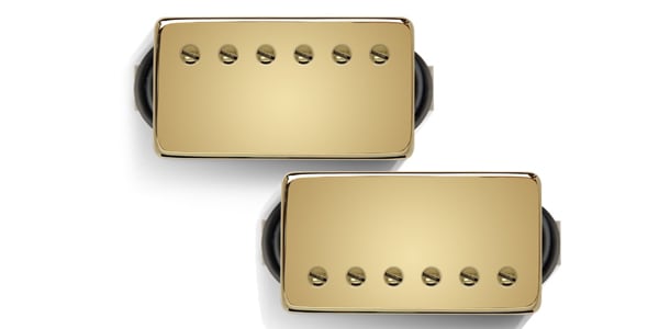 Bare Knuckle Pickups / Nailbomb AlnicoV Set Gold/Gold Screws 50mm