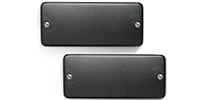 Bare Knuckle Pickups Nailbomb AlnicoV 7strings Set Black Soapbar