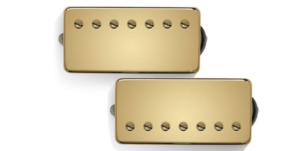 Bare Knuckle Pickups / Nailbomb AlnicoV 7-string Gold/Gold Screws