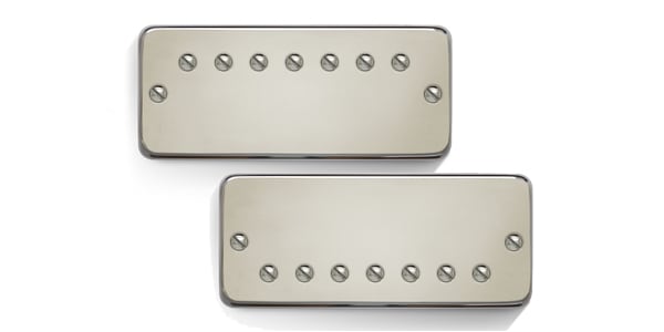 Bare Knuckle Pickups / Nailbomb AlnicoV 7strings Set Nickel Soapbar/Nickel Screws