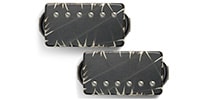Bare Knuckle Pickups / Painkiller Set Black Battleworn/Nickel Screw 53mm