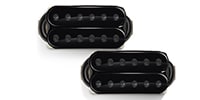 Bare Knuckle Pickups Ragnarok Set Black/Black Screws 50mm