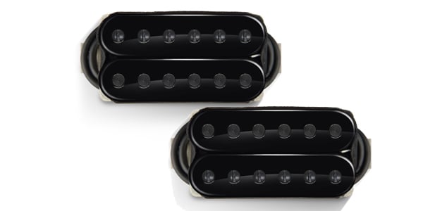 Bare Knuckle Pickups / Ragnarok Set Black/Black Screws 50mm