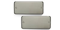 Bare Knuckle Pickups Ragnarok 7strings Set Brushed Nickel Soapbar