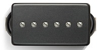 Bare Knuckle Pickups Supermassive Neck Black Cover/Nickel Screws 2Conductor