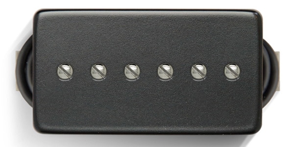 Bare Knuckle Pickups/Supermassive Neck Black Cover/Nickel Screws 2Conductor