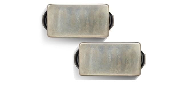 Bare Knuckle Pickups / Warpig AlnicoV Set Aged Nickel Cover 50mm
