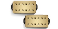 Bare Knuckle Pickups Warpig AlnicoV Set Gold/Gold Screws 50mm