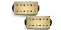 Bare Knuckle Pickups Warpig AlnicoV Set Gold/Gold Screws 53mm