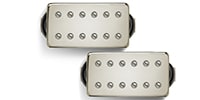 Bare Knuckle Pickups Warpig AlnicoV Set Nickel/Nickel Screws 50mm