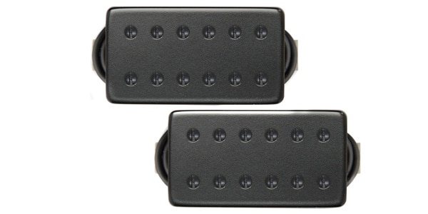 Bare Knuckle Pickups / Warpig AlnicoV Set Black Cover/Black Screws 53mm