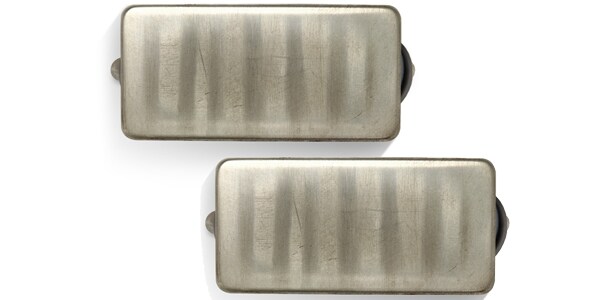 Bare Knuckle Pickups / Warpig AlnicoV 7-string Set Aged Nickel
