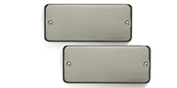 Bare Knuckle Pickups Warpig AlnicoV 7strings Set Brushed Nickel Soapbar