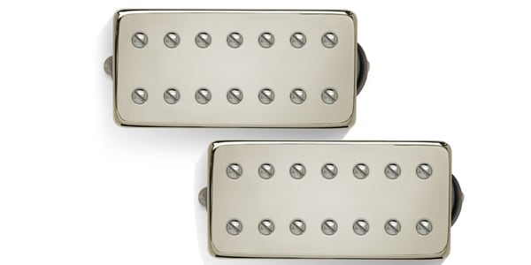 Bare Knuckle Pickups / Warpig AlnicoV 7-string Set Nickel/Nickel Screws