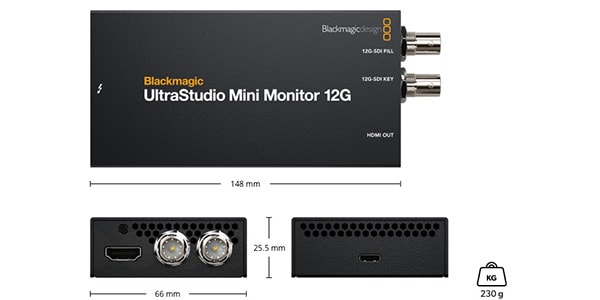 Blackmagic Design ( ブラックマジックデザイン )  / UltraStudio Mini Monitor 12G画像3