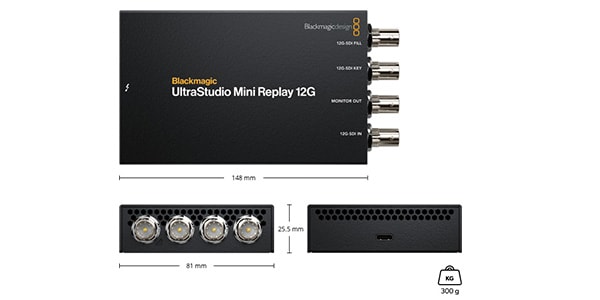 Blackmagic Design ( ブラックマジックデザイン )  / UltraStudio Mini Replay 12G画像3