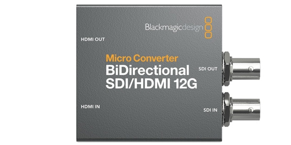 Blackmagic Design/Micro Converter BiDirect SDI/HDMI 12G PSU パワーサプライ付き