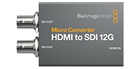 Blackmagic Design Micro Converter HDMI to SDI 12G PSU パワーサプライ付き