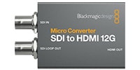 Blackmagic Design Micro Converter SDI to HDMI 12G PSU パワーサプライ付き