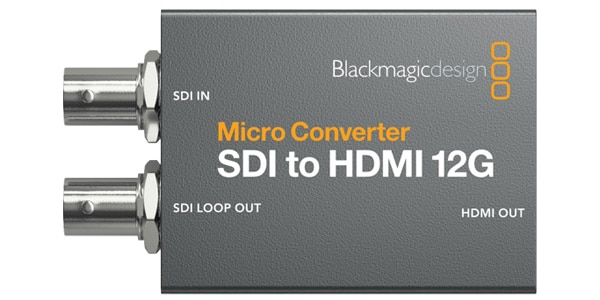 Blackmagic Design/Micro Converter SDI to HDMI 12G PSU パワーサプライ付き