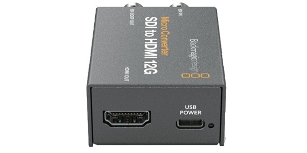 Blackmagic Design Micro Converter SDI to HDMI 12G PSU with Power Supply  送料無料 Sound House