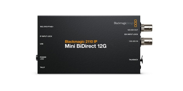 Blackmagic Design ( ブラックマジックデザイン )  / Blackmagic 2110 IP Mini BiDirect 12G