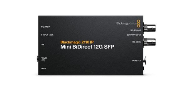 Blackmagic Design / Blackmagic 2110 IP Mini BiDirect 12G SFP