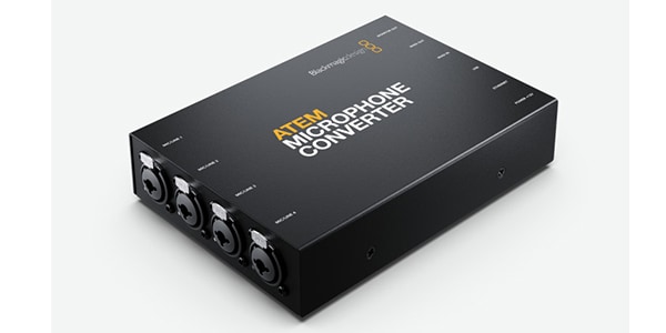 Blackmagic Design / ATEM Microphone Converter画像2