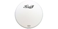 BONNEY DRUM JAPAN White Coated Bass Drum Head 18&quot; (FRONT)