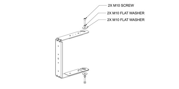 BOSE/AMM108 U-Bracket