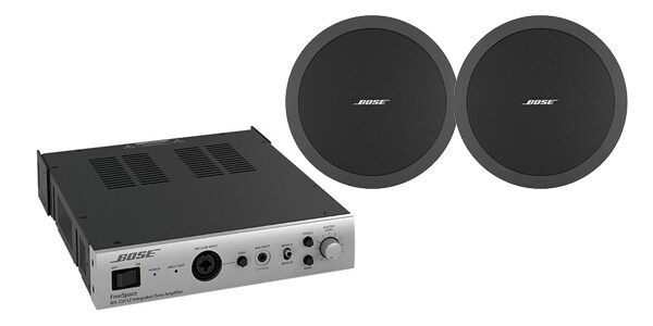 BOSE/BOSE 店舗用BGMシステム 天井埋込型 IZA-250LZ+DS40FB 2台