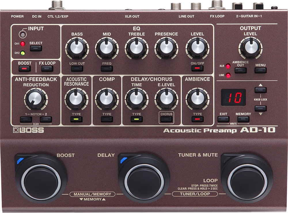 BOSS/AD-10 Acoustic Preamp