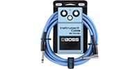 BOSS / BIC-10A-BU 10ft/3m Instrument Cable Blue, Straight/Angled
