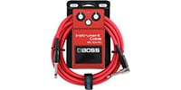 BOSS / BIC-10A-RD 10ft/3m Instrument Cable Red, Straight/Angled