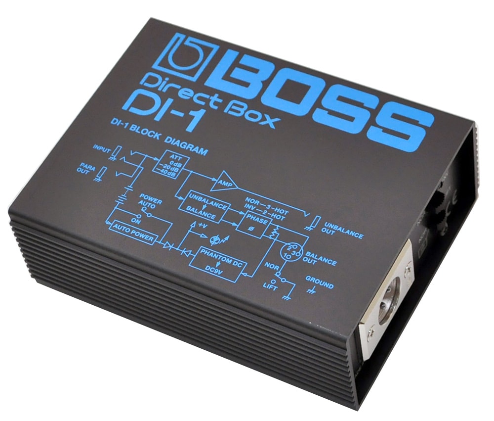 BOSS ( ボス ) DI-1 定番ダイレクトボックス(DI) 送料無料 | サウンド