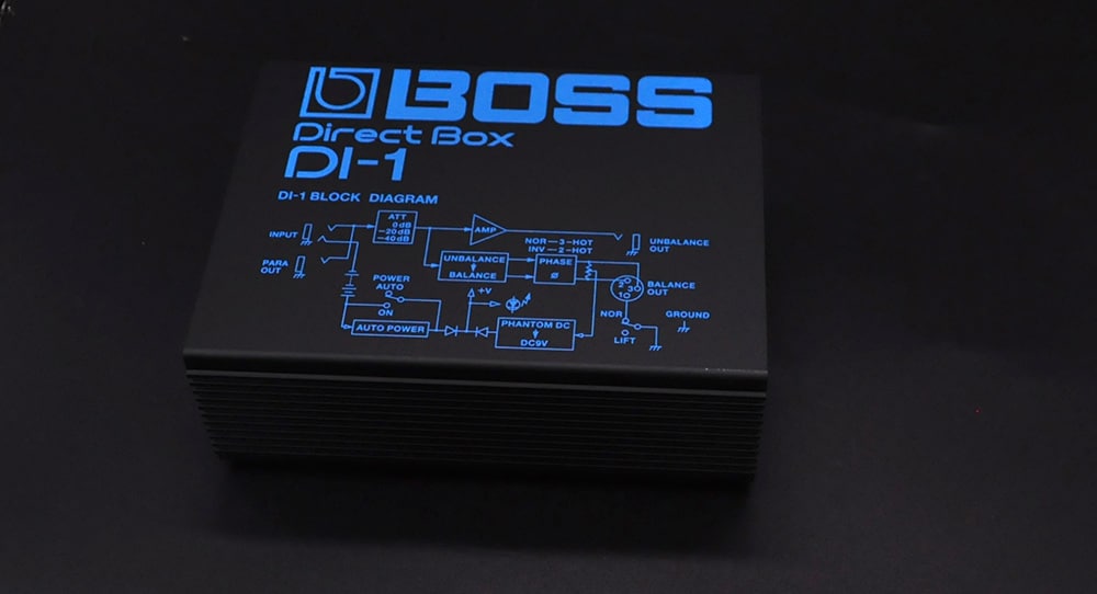 BOSS ( ボス ) DI-1 定番ダイレクトボックス(DI) 送料無料 | サウンド 