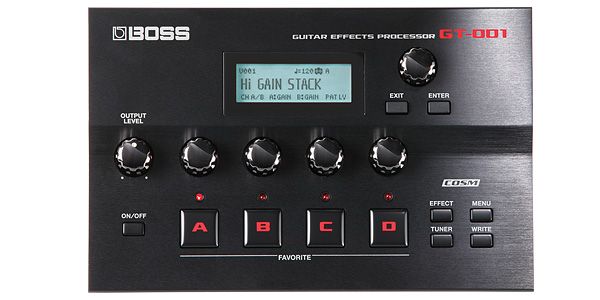 BOSS GT-001 Guitar Effects Processor