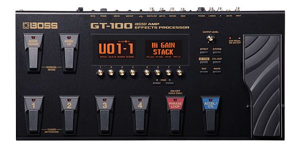 BOSS GT-100 マルチエフェクター2024年1月新品購入しました - ギター