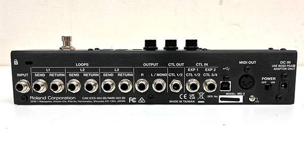 BOSS ( ボス )  / 【USED】MS-3 Multi Effects Switcher スイッチャー画像4